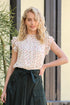 Heidi Chiffon  Top - Funfetti Print